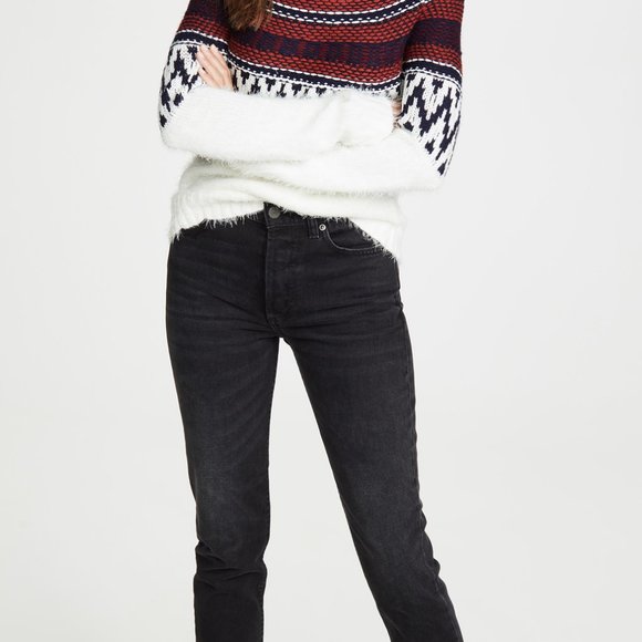 New BB Dakota Play Fair Isle Sweater - XS Ivory - Picture 3 of 9